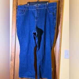 Lane Bryant Women’s Deep Blue Relaxed Jeans